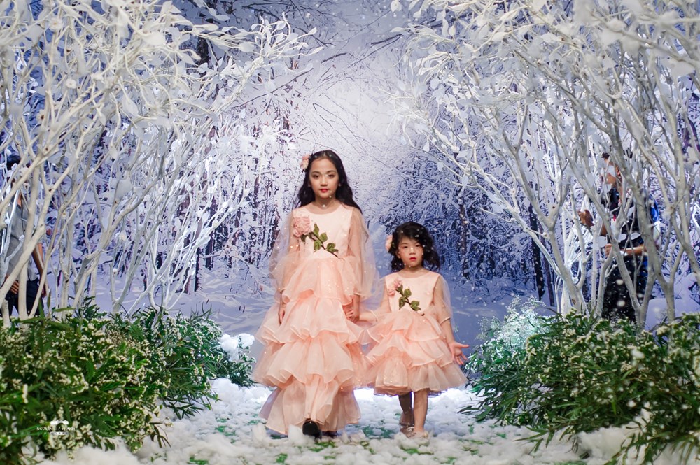 Tuần lễ thời trang trẻ em Việt Nam trên khu vườn tuyết trắng - ảnh 1