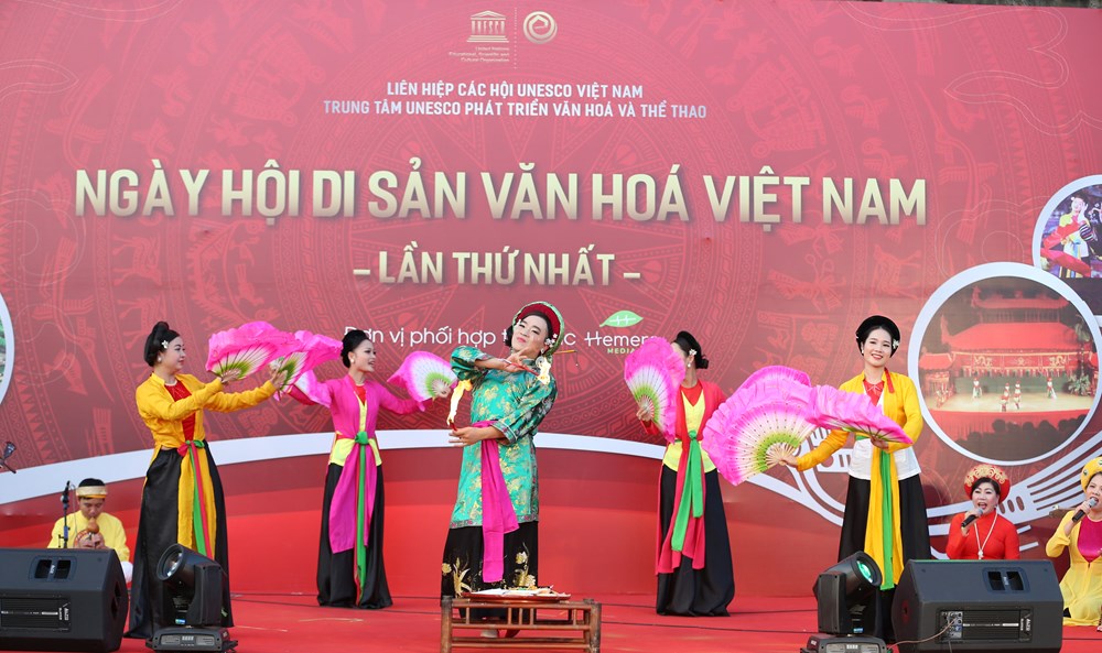 Hơn 10.000 lượt tham quan Ngày hội di sản văn hoá Việt Nam 2018 - ảnh 3