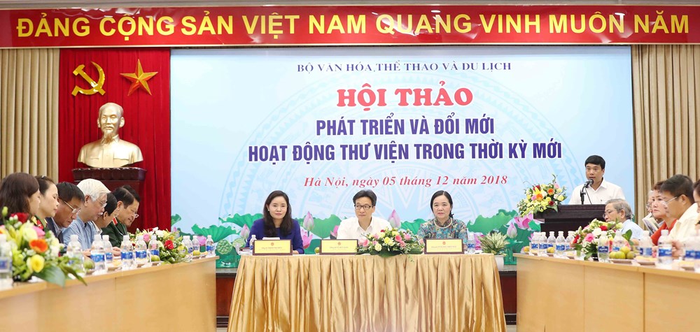 Phó Thủ tướng Vũ Đức Đam: Đưa thách thức thành cơ hội cho thư viện Việt Nam - ảnh 1