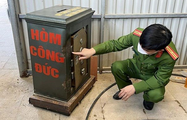 Nghệ An: Bắt giữ hai đối tượng cạy két sắt trộm tiền tại Khu di tích quốc gia Truông Bồn - ảnh 3