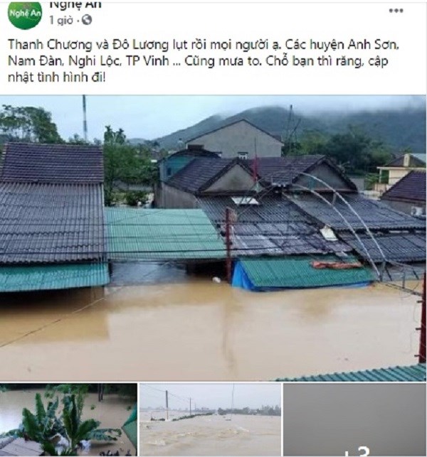 Nghệ An: Mưa lớn, nhiều địa phương ngập sâu trong biển nước - ảnh 6