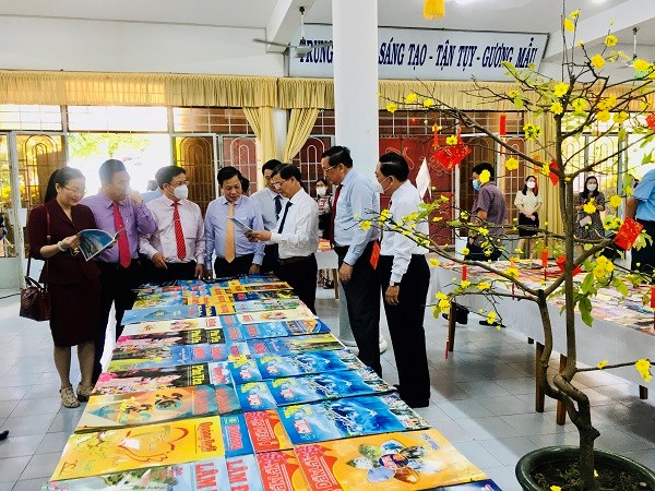 Khánh Hòa: Gần 3.600 ấn phẩm báo chí trưng bày tại Hội báo Xuân Nhâm Dần 2022 - ảnh 1