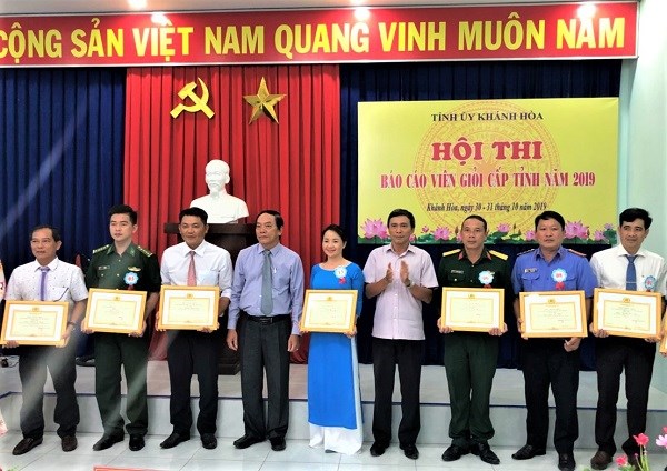 PC Khánh Hòa:  Tham gia Hội thi Báo cáo viên giỏi cấp tỉnh năm 2019 - ảnh 1