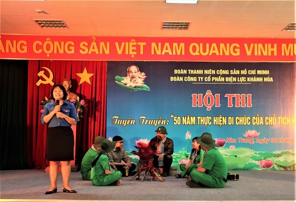 Tuổi trẻ PC Khánh Hòa với Hội thi “50 năm thực hiện Di chúc của Chủ tịch Hồ Chí Minh” - ảnh 1