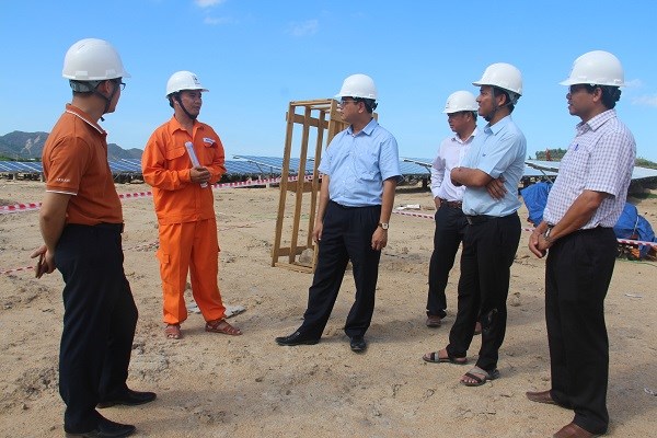 Dự án Điện mặt trời tại Khánh Hòa: Nỗ lực hòa lưới điện quốc gia trước ngày 30.6 - ảnh 1