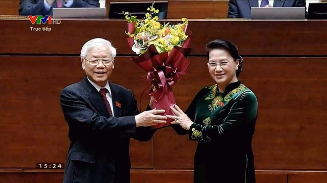 Tổng Bí thư Nguyễn Phú Trọng tuyên thệ nhậm chức Chủ tịch nước - ảnh 4