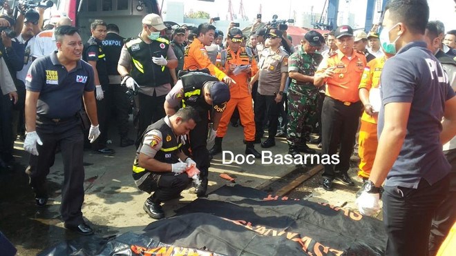 Máy bay Indonesia rơi xuống biển: Trục vớt những thi thể đầu tiên - ảnh 2