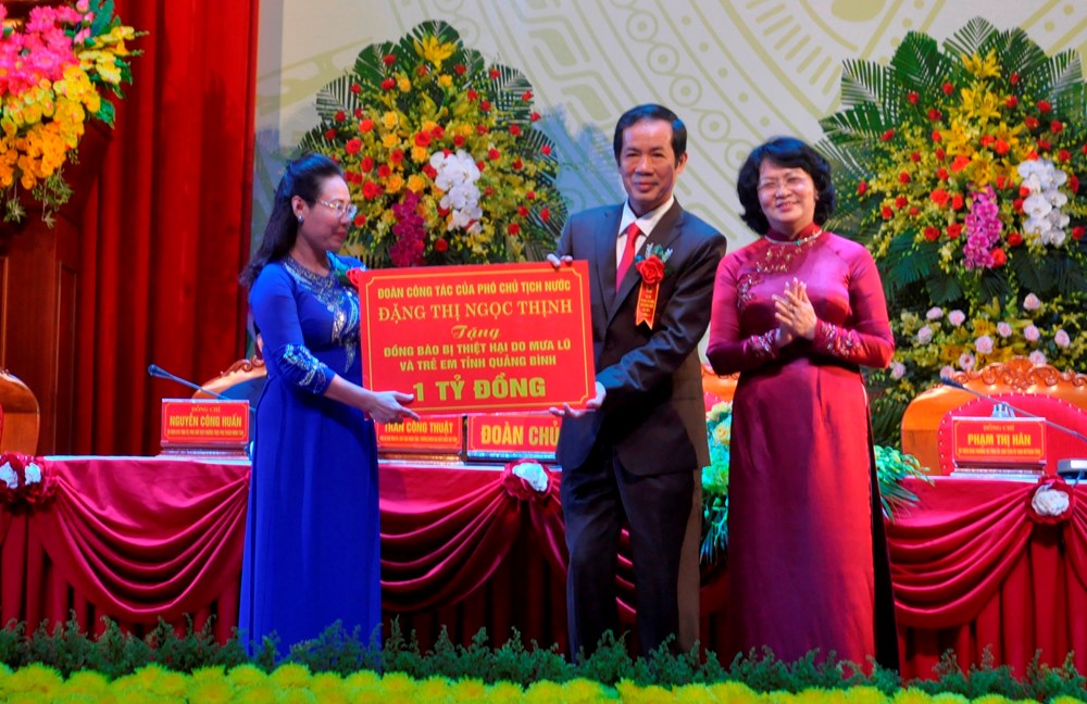 Phó Chủ tịch nước dự Đại hội Thi đua yêu nước tỉnh Quảng Bình - ảnh 2