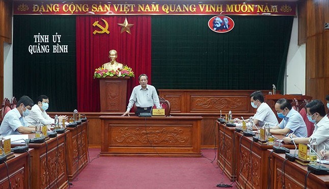 Quảng Bình: Tạm hoãn Đại hội Đảng bộ cấp cơ sở để phòng, chống dịch Covid-19 - ảnh 1