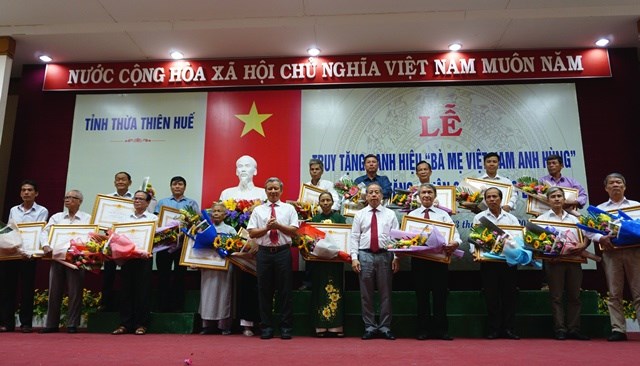 Thừa Thiên Huế: Truy tặng danh  hiệu Bà mẹ Việt Nam Anh hùng - ảnh 2