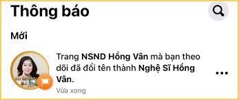 Hồng Vân lên tiếng về việc xóa bỏ danh hiệu NSND khỏi fanpage - ảnh 1