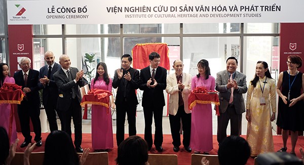 Trường ĐH Văn Lang thành lập Viện Nghiên cứu di sản văn hóa và Phát triển - ảnh 2
