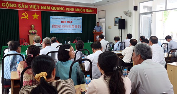 Tiền Giang họp mặt kỷ niệm ngày Di sản văn hóa Việt Nam - ảnh 1