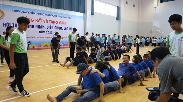 Gần 200 vận động viên tham dự hội thao CNVC-LĐ Khối Bộ VHTTDL - ảnh 3