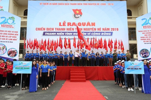 Phó Thủ tướng Trương Hòa Bình dự lễ phát động Chiến dịch thanh niên tình nguyện hè 2019 - ảnh 1