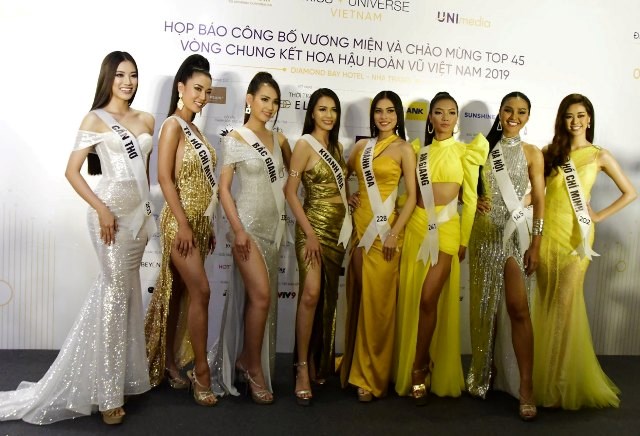 45 người đẹp “đọ sắc” tại bán kết cuộc thi Hoa hậu Hoàn vũ Việt Nam 2019 - ảnh 1