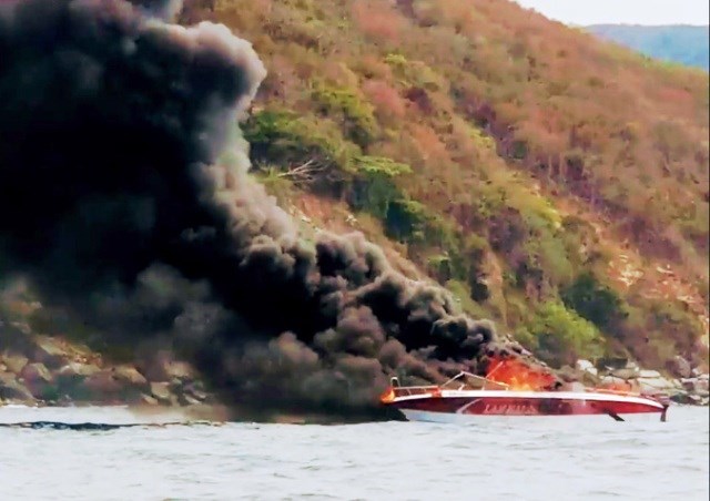 Khánh Hòa: Thuê ca nô đi du lịch bị phát nổ, 4 du khách bỏng nặng - ảnh 1