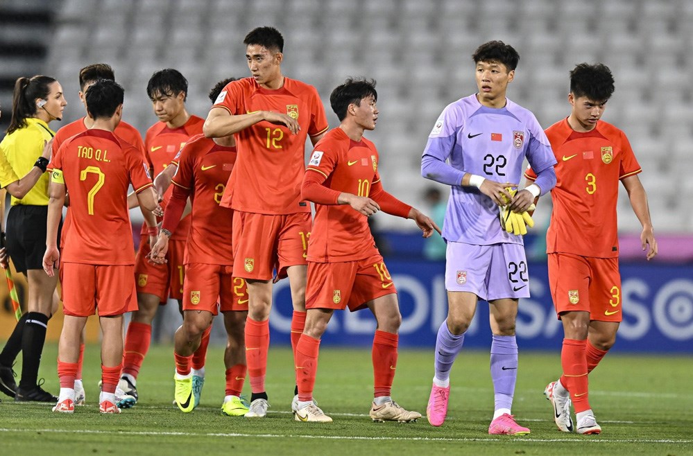 U23 Trung Quốc sớm dừng bước tại U23 châu Á