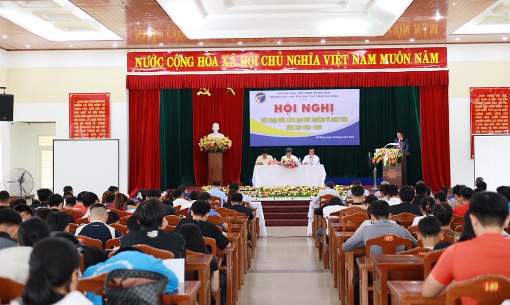 Hội nghị đối thoại Trường Đại học TDTT Đà Nẵng - ảnh 1