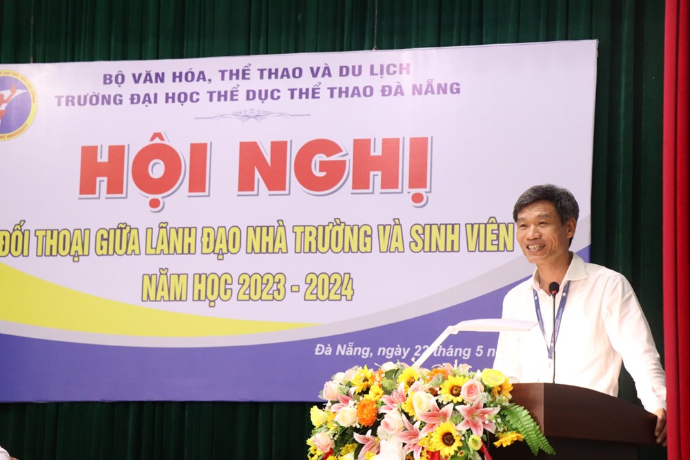 Hội nghị đối thoại Trường Đại học TDTT Đà Nẵng - ảnh 2
