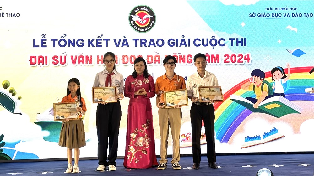 Trao giải cuộc thi “Đại sứ Văn hóa đọc Đà Nẵng” năm 2024 - ảnh 1