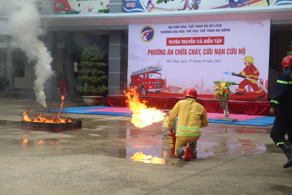  Diễn tập phòng cháy chữa, cháy và cứu nạn, cứu hộ  - ảnh 2