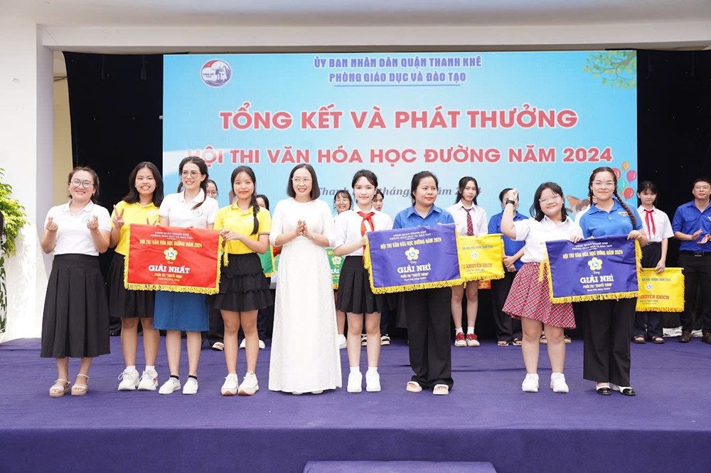 Đà Nẵng: Hội thi “Văn hóa học đường” quận Thanh Khê năm 2024 - ảnh 1