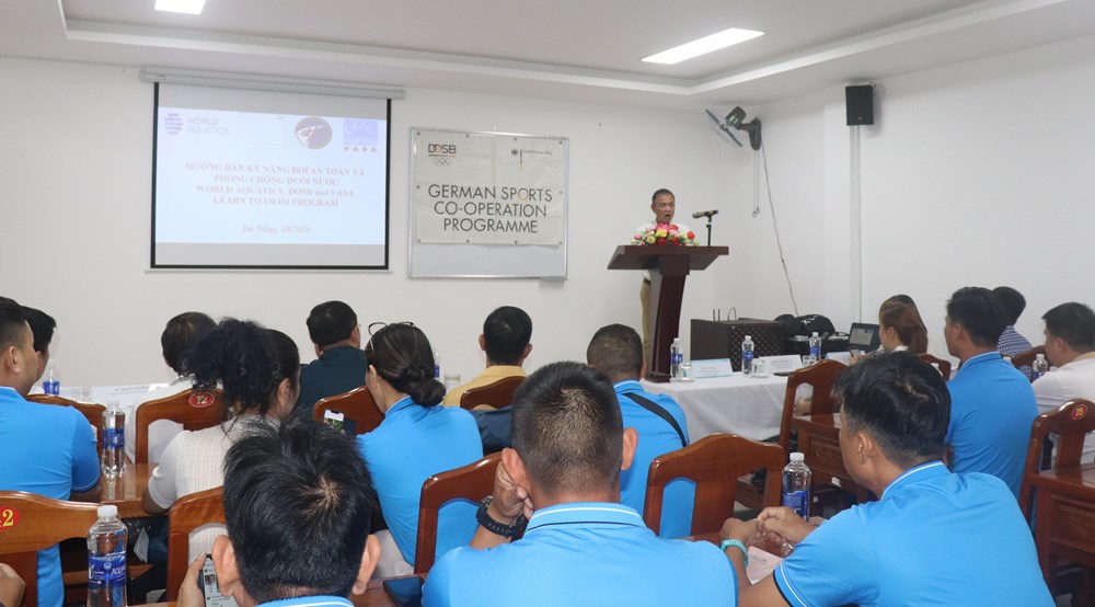 Đà Nẵng: Tập huấn kỹ năng bơi an toàn và phòng chống đuối nước trong cộng đồng - ảnh 1