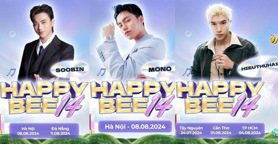 Hứa hẹn bùng nổ đêm nhạc hội “Happy Bee 14” - ảnh 1