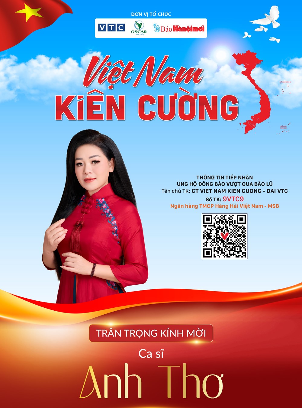  Chương trình nghệ thuật “Việt Nam kiên cường” ủng hộ đồng bào vùng bão, lũ - ảnh 2