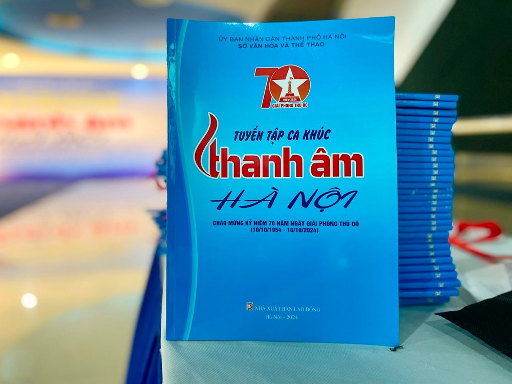 Trao giải thưởng và ra mắt ấn phẩm cuộc thi sáng tác ca khúc “Thanh âm Hà Nội” - ảnh 3