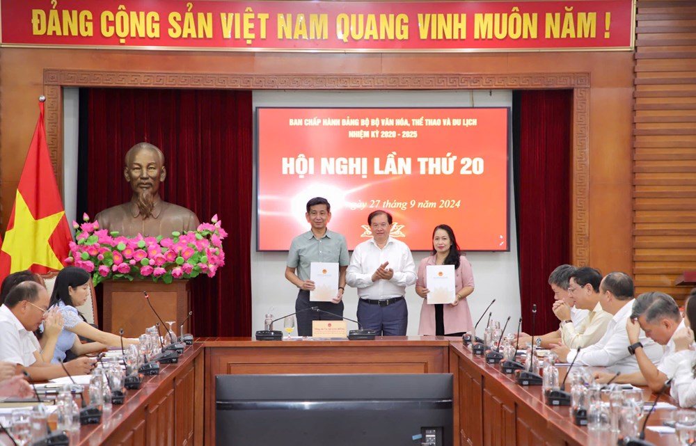 Hội nghị lần thứ 20 Ban chấp hành Đảng bộ Bộ VHTTDL - ảnh 1