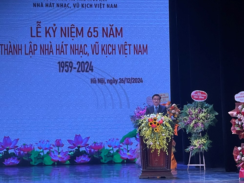 Lễ Kỷ niệm 65 năm Ngày thành lập Nhà hát Nhạc Vũ Kịch Việt Nam - ảnh 2