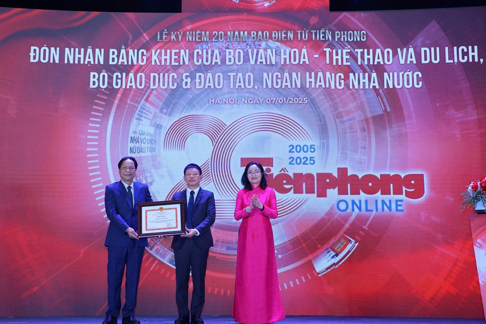 Báo điện tử Tiền Phong kỷ niệm 20 năm thành lập và đón nhận Bằng khen của Thủ tướng Chính phủ - ảnh 3