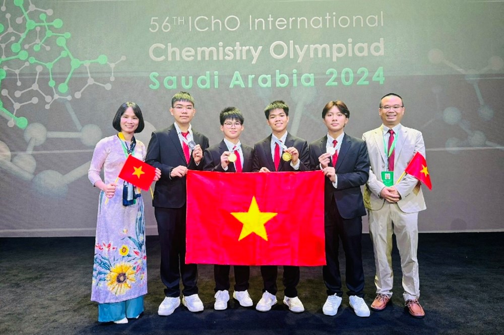 Việt Nam xếp thứ 2/89 quốc gia tại Olympic Hoá học quốc tế - ảnh 1
