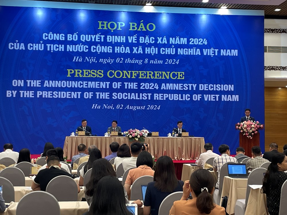 Công bố Quyết định đặc xá của Chủ tịch nước CHXHCN Việt Nam - ảnh 1
