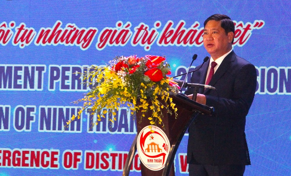 Thủ tướng Phạm Minh Chính dự Hội nghị công bố Quy hoạch tỉnh Ninh Thuận thời kỳ 2021 – 2030, tầm nhìn đến 2050 - ảnh 2