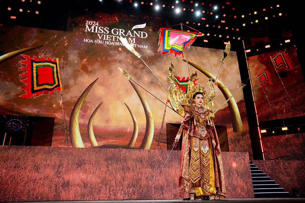 Không gian văn hóa tại National Costume Miss Grand Vietnam 2024 - ảnh 1