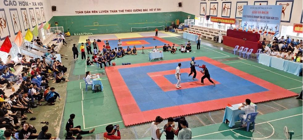 Trao 256 giải thưởng tại giải Vô địch Võ cổ truyền và Vovinam  năm 2024 - ảnh 1