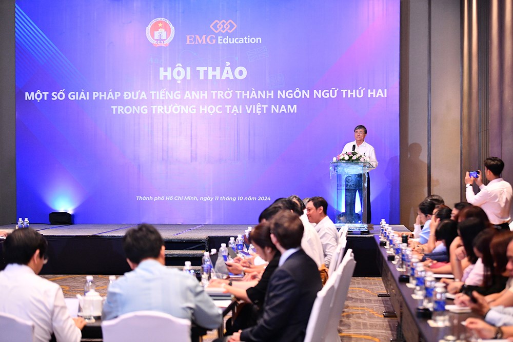 TP.HCM quyết tâm đưa tiếng Anh trở thành ngôn ngữ thứ hai trong trường học - ảnh 1