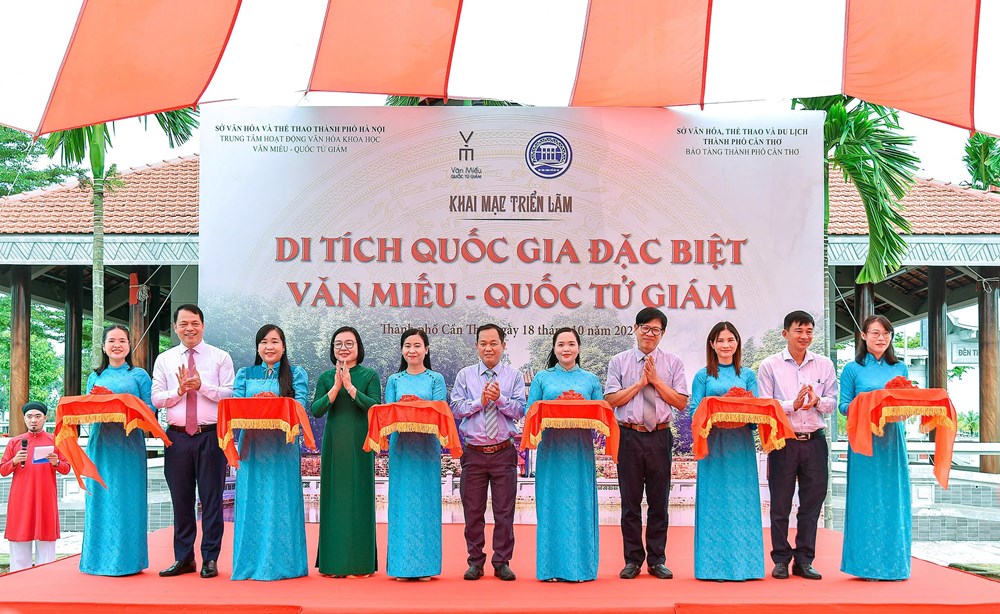 Triển lãm “Di tích Quốc gia đặc biệt Văn Miếu - Quốc Tử Giám” - ảnh 1