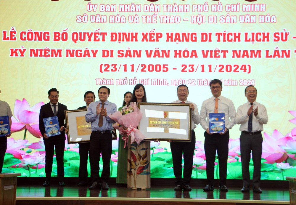 TP.HCM trao Bằng xếp hạng cho 5 di tích kiến trúc-nghệ thuật - ảnh 5