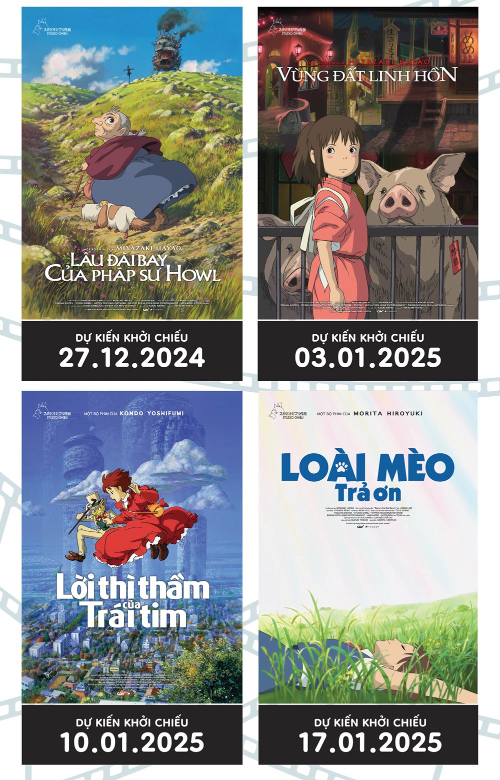 Công chiếu các bộ phim hoạt hình của Studio Ghibli tại rạp Việt - ảnh 1