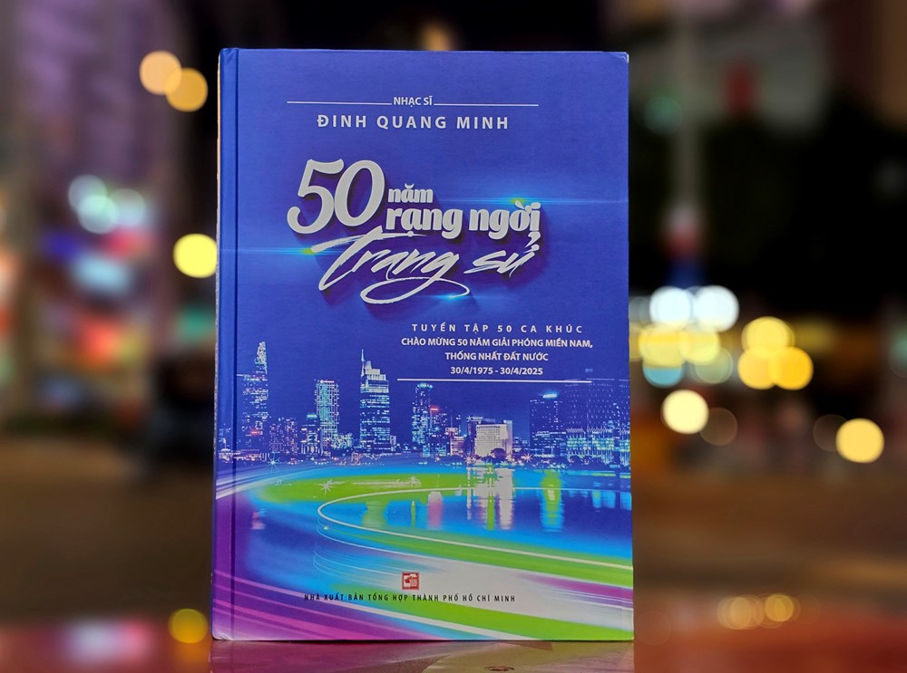 Ra mắt tuyển tập “50 năm rạng ngời trang sử” của nhạc sĩ Đinh Quang Minh - ảnh 1