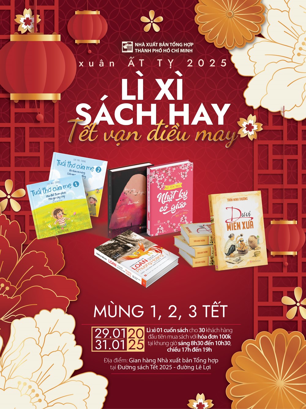 Nhiều ấn phẩm mới và ưu đãi tại Lễ hội Đường Sách Tết Ất Tỵ 2025 - ảnh 1