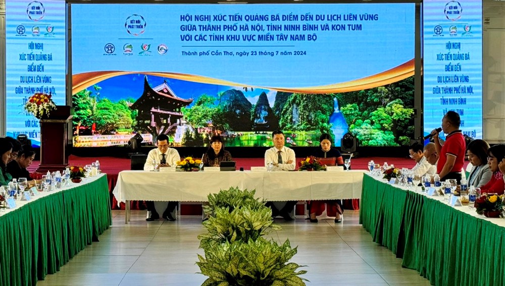 Xúc tiến điểm đến du lịch giữa Hà Nội, Ninh Bình, Kon Tum với các tỉnh miền Tây Nam Bộ - ảnh 1