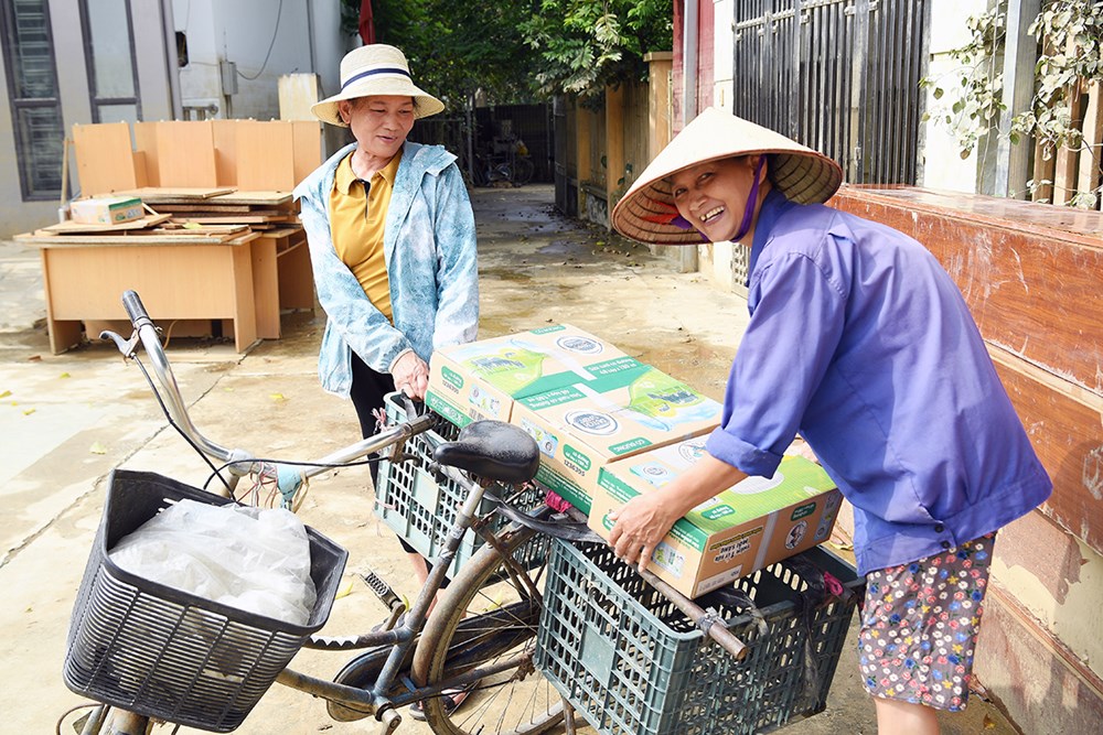 Sữa Cô gái Hà Lan chung sức hỗ trợ người dân vùng lũ tái thiết cuộc sống sau bão lũ   - ảnh 5