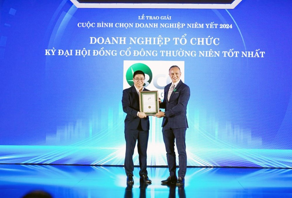 Bamboo Capital thắng lớn tại Cuộc bình chọn doanh nghiệp niêm yết 2024 - ảnh 2