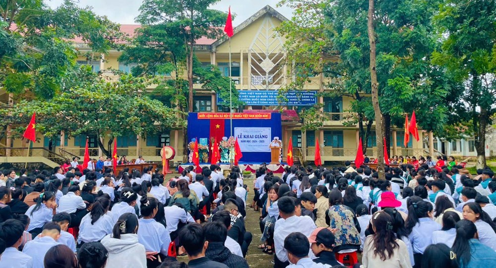 Gần 1,6 triệu học sinh các tỉnh khu vực Tây Nguyên bước vào năm học mới  - ảnh 5