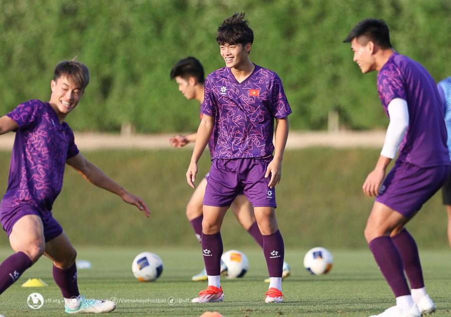 U23 Việt Nam chuẩn bị cho trận tứ kết với Iraq - ảnh 2